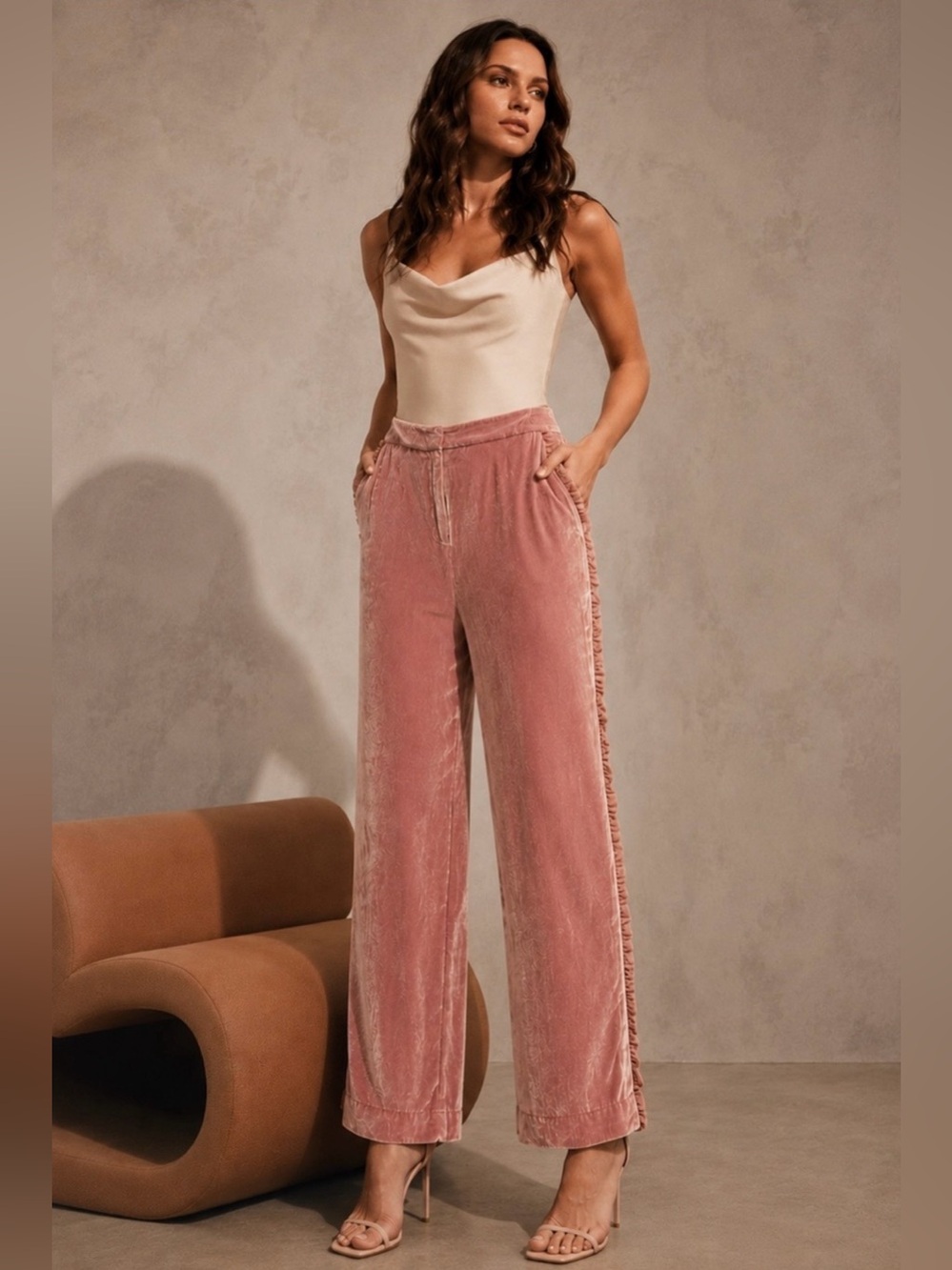 Cinq a sept. Zoma velvet pants